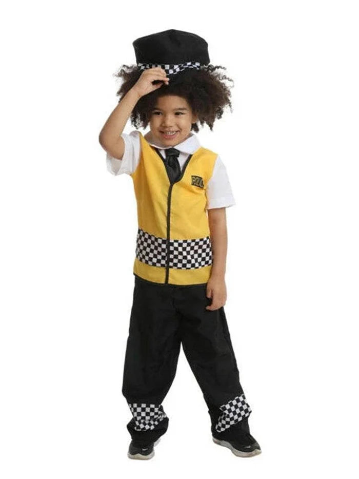 Police Boy Costume - thefancydress.co.uk