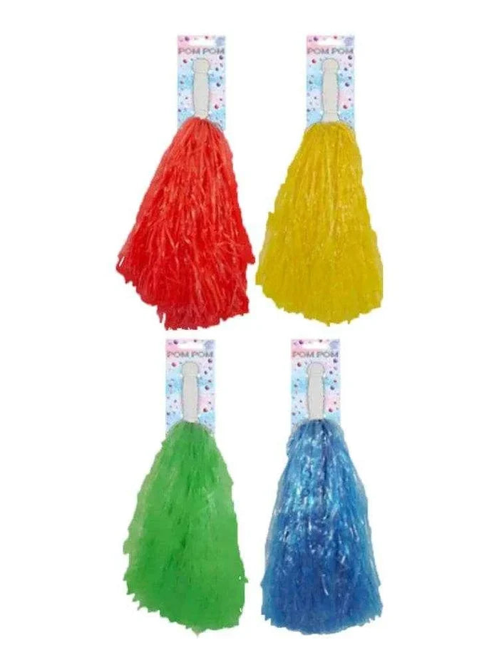 Pom Pom 4 Assorted Colours