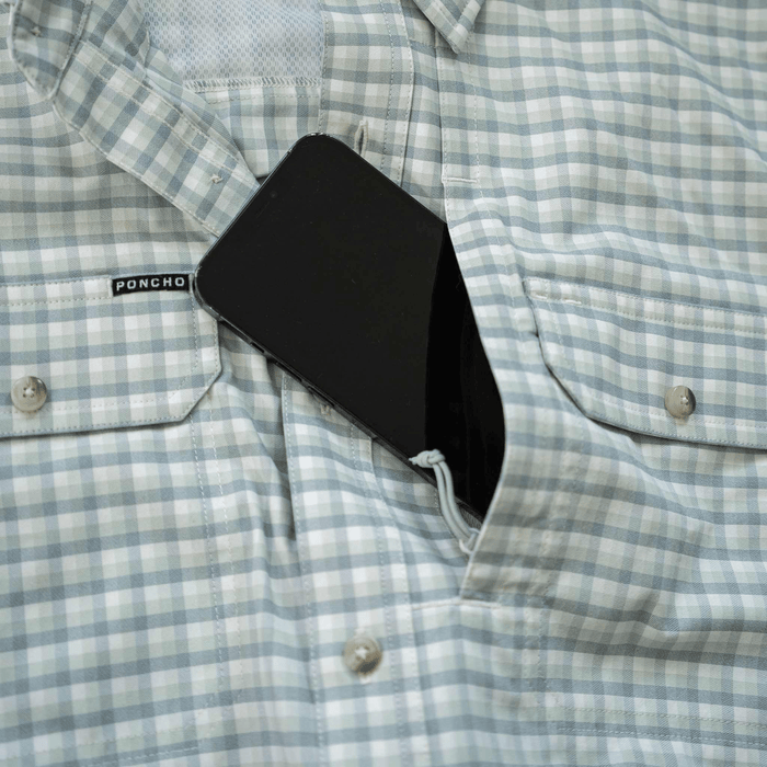 Poncho The Amberjack Poncho Men's Long Sleeve Button Down Shirts Rivers and Glen Trading Co