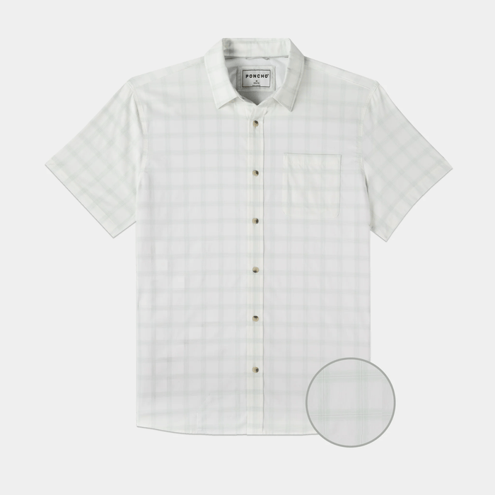 Poncho The Amelia Poncho Men's Short Sleeve Button Down Shirts Rivers and Glen Trading Co