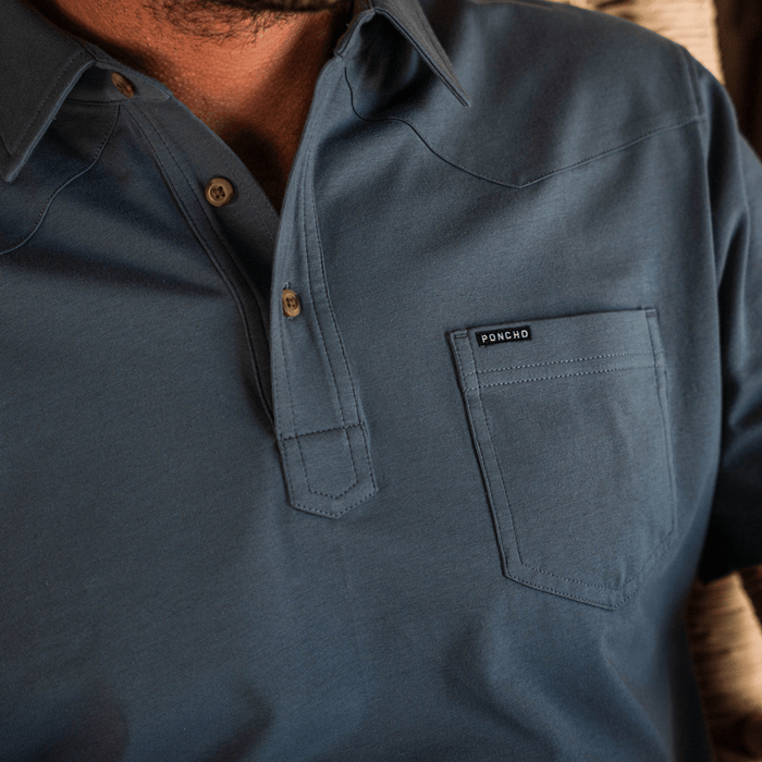 Poncho The Dinner Bell Poncho Men's Polos Rivers and Glen Trading Co
