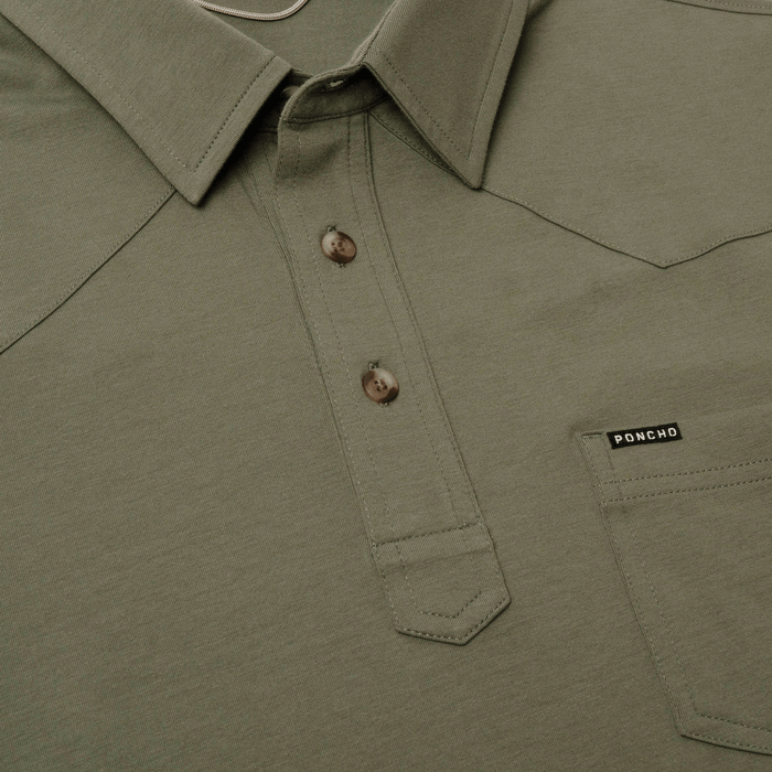 Poncho The Jalapeno Cream Cheese Poncho Men's Polos Rivers and Glen Trading Co