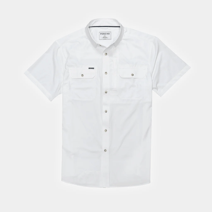 Poncho The Salty Dog Poncho Men's Short Sleeve Button Down Shirts Rivers and Glen Trading Co