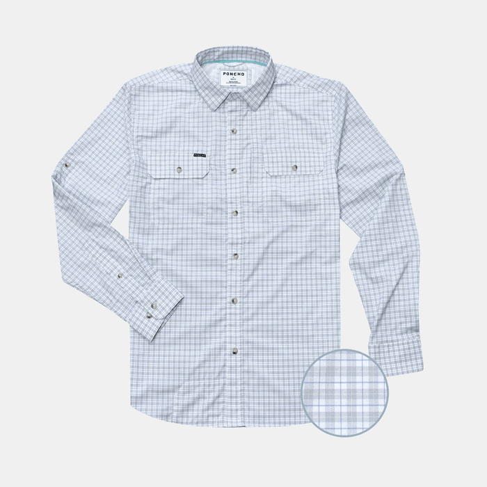 Poncho The Steelhead Poncho Men's Long Sleeve Button Down Shirts Rivers and Glen Trading Co