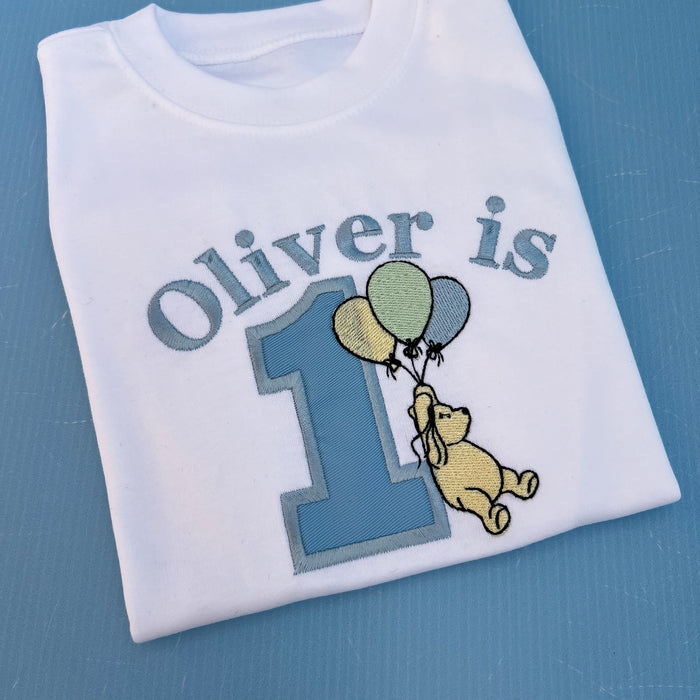 Pooh Bear Birthday T-Shirt