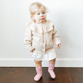 Poppy Collar Cardigan - Beige