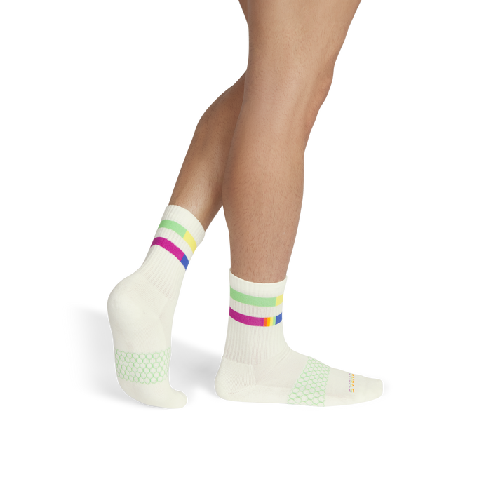 Pride Half Calf Sock 4-Pack