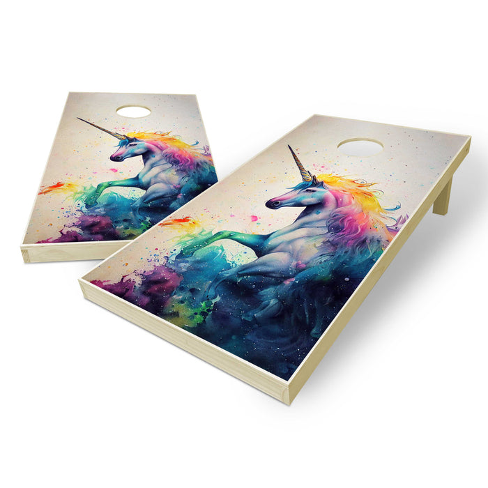 Pride Unicorn Cornhole Boards