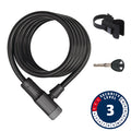 Abus, Primo 5510K, Cable with key lock, 10mm x 180cm (12mm x 5.9')