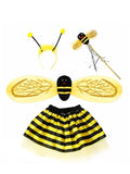 Princess 4PC Honey Bee Fairy Costume Set - thefancydress.co.uk