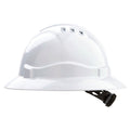 Pro Choice V6 Hard Hat Full Brim Vented Ratchet Harness