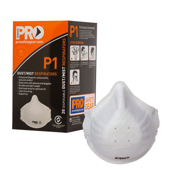 ProChoice P1 Dust Masks - Box of 20
