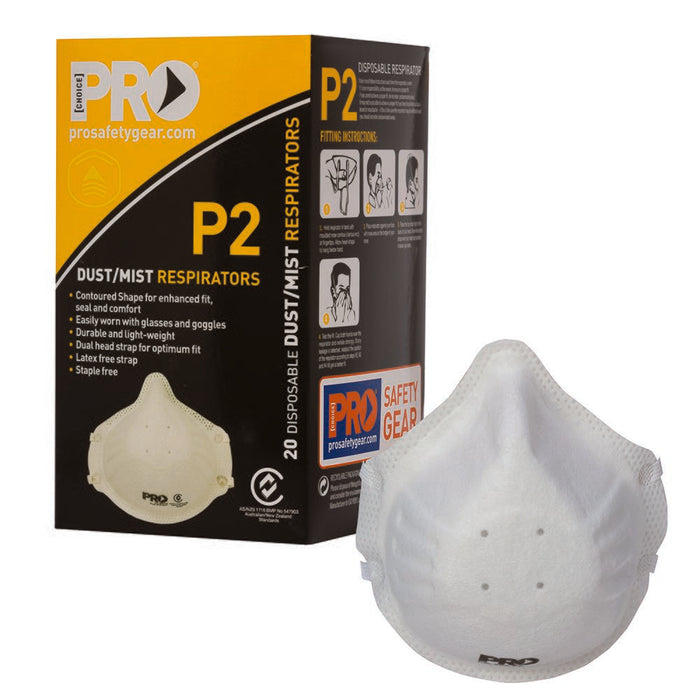 ProChoice P2 Dust Masks - Box 20