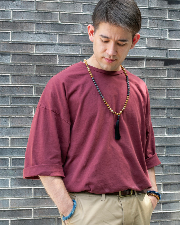 Prospective Flow Shirt, Shiki, Maroon