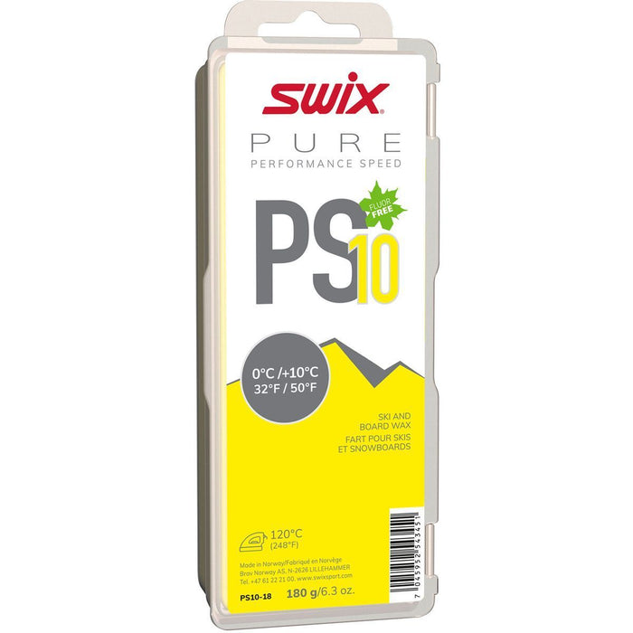 PS10 Yellow glide wax, 0°C/+10°C, 180g