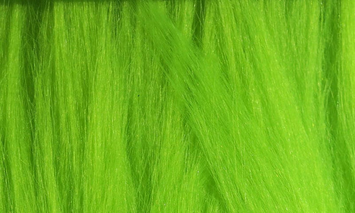 Pseudo Hair Hareline Dubbin Fl. Chartreuse Fly Tying Rivers and Glen Trading Co