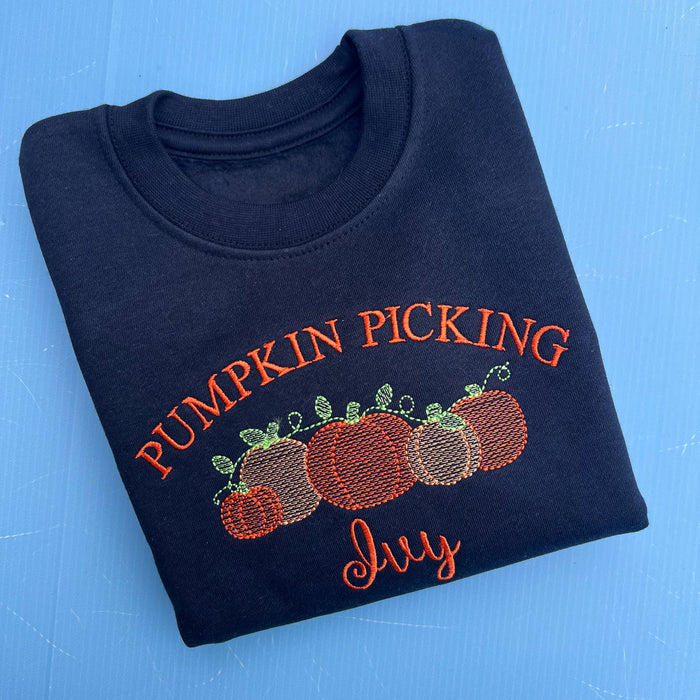 Pumpkin Picking Sweatshirt