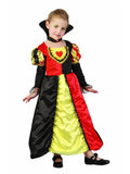 Queen Of Hearts Wonderland Toddler Costume