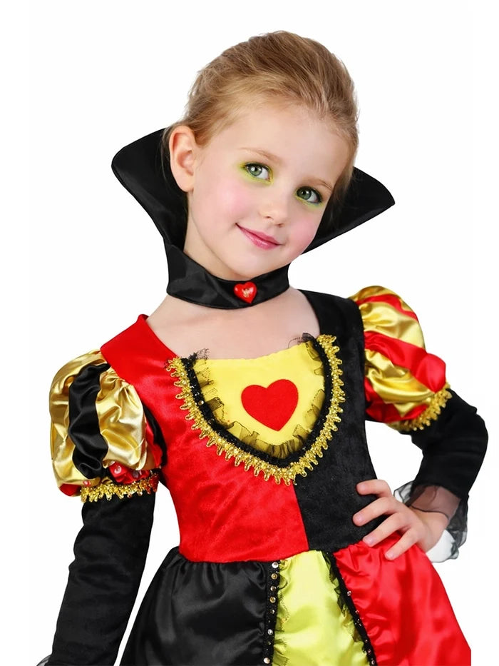 Queen Of Hearts Wonderland Toddler Costume