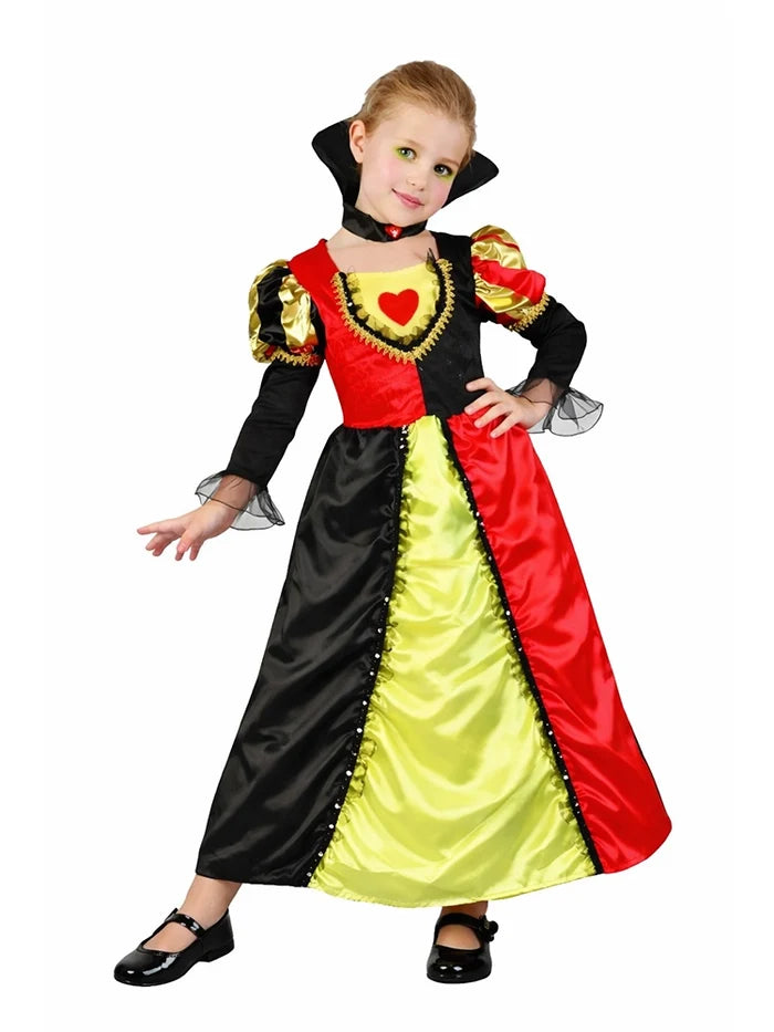 Queen Of Hearts Wonderland Toddler Costume