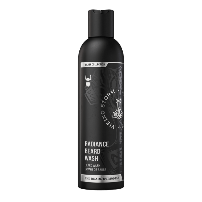 Radiance Beard Wash in Viking Storm, Asgardian Secret scent. The Beard Struggle