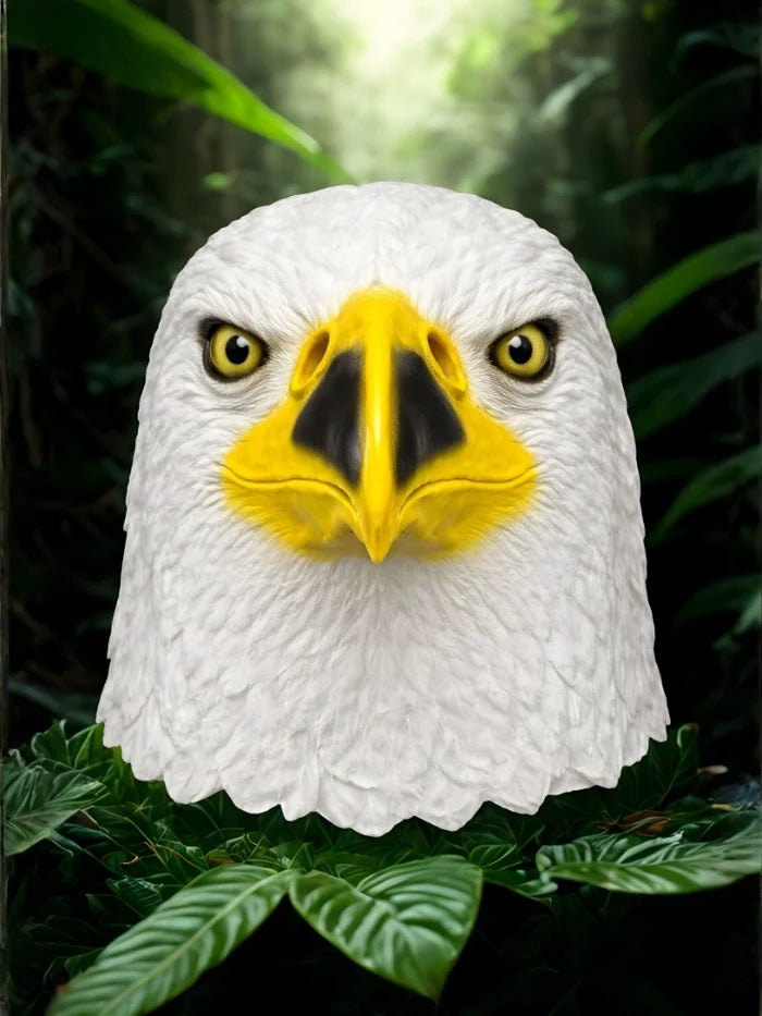 Realistic Latex Bald Eagle Full Head Mask | The Fancy Dress