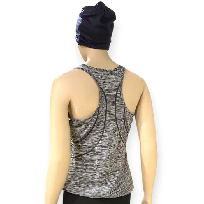 Reebok Gray Marbled Athletic Tank - Wild Time Fashion