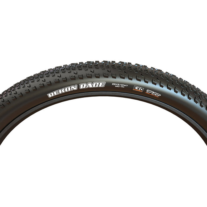 Maxxis, Rekon Race, Mountain Tire, 29''x2.25, Folding, Tubeless Ready, Dual, EXO, 120TPI, Black