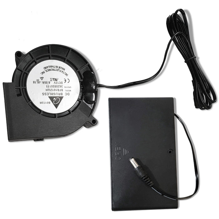 Replacement Inflatable Costume Battery Case and Fan