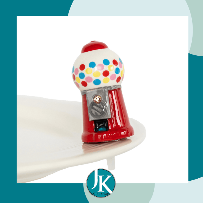 Retired Nora Fleming Mini Gumball Machine A417 Chews Wisely