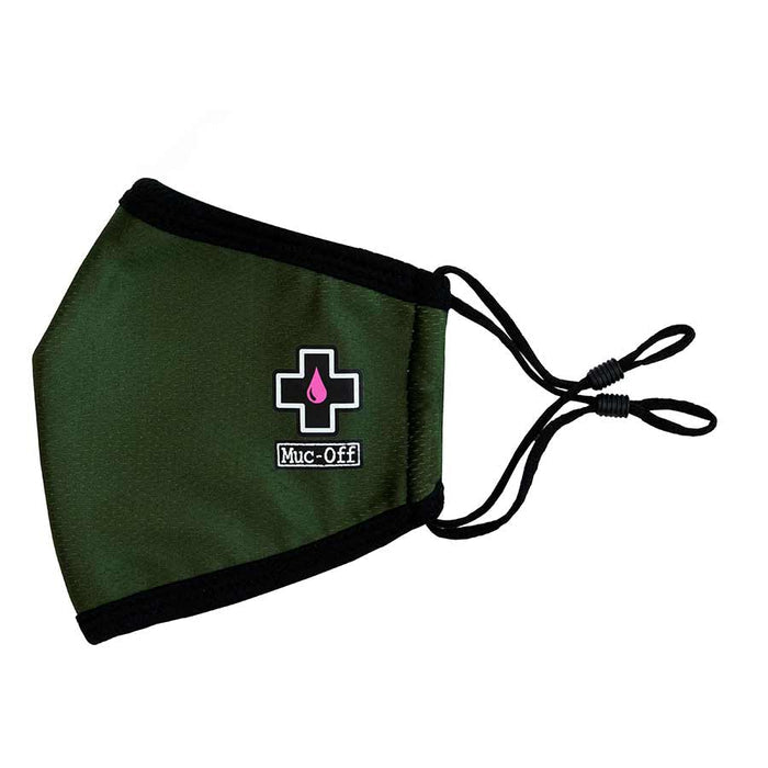 Muc-Off, Reusable Face Mask, Green, L