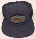 R&G Mesh Redfish Hat Navy Rogue 935 Rivers and Glen Trading Co. Hats Navy/GreyRedfish/Rogue935 Headwear Rivers and Glen Trading Co