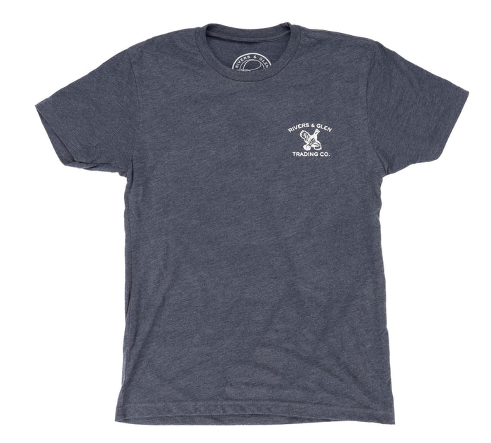 R&G Quail Next Level Triblend SS Tee Rivers and Glen Trading Co. Shirts Short Sleeve Tee Shirts Rivers and Glen Trading Co