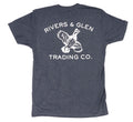 R&G Quail Next Level Triblend SS Tee Rivers and Glen Trading Co. Shirts Vintage Navy / S Short Sleeve Tee Shirts Rivers and Glen Trading Co