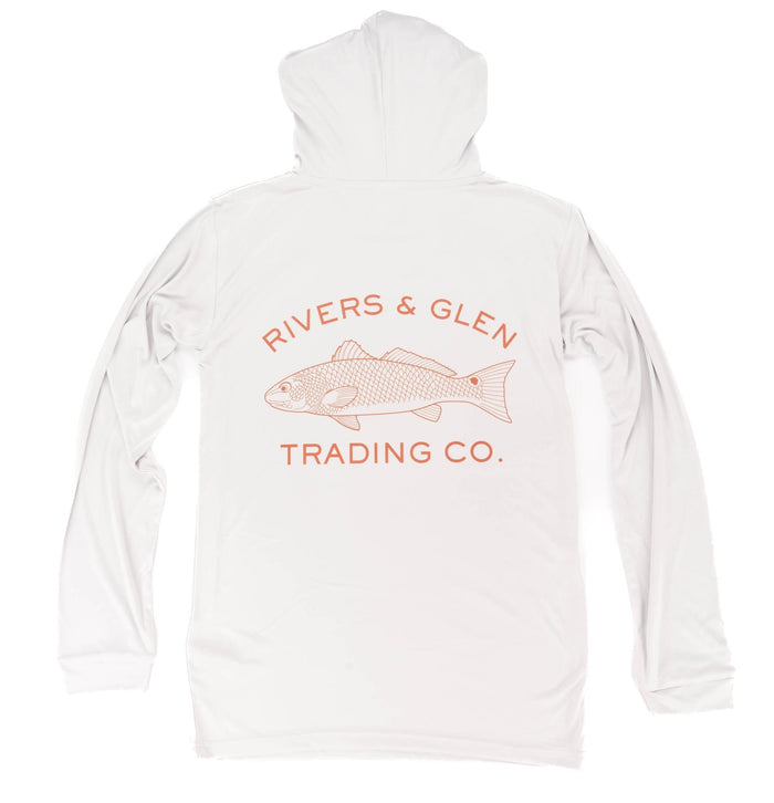 R&G Redfish Solar Hoodie Rivers and Glen Trading Co. Shirts Hoodies Rivers and Glen Trading Co