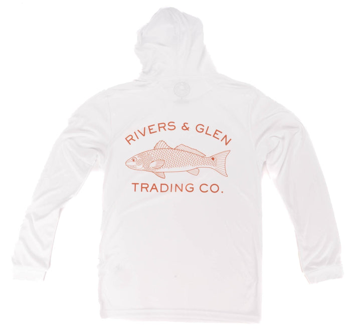 R&G Redfish Solar Hoodie Rivers and Glen Trading Co. Shirts Hoodies Rivers and Glen Trading Co