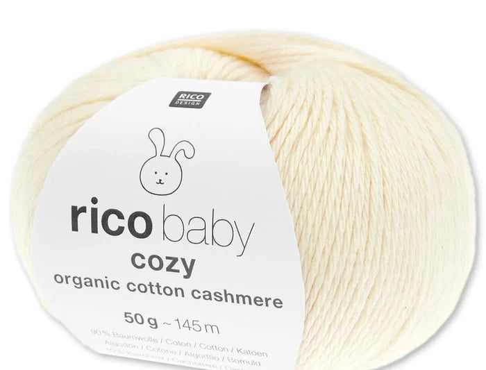 Rico Baby Cozy Organic Cotton Cashmere - Cream