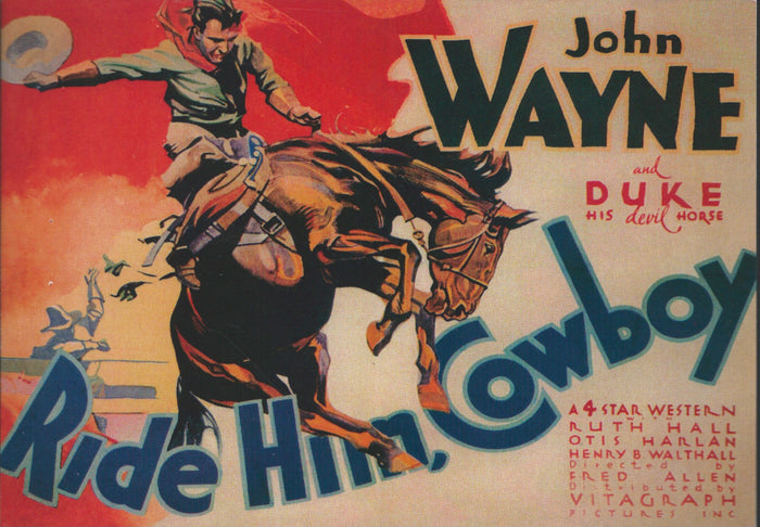 Ride Him Cowboy Postcard-QTY=50