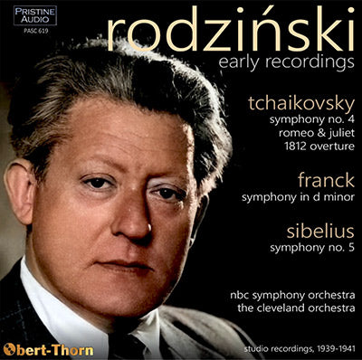 RODZIŃSKI Early Recordings: Tchaikovsky, Franck, Sibelius (1939-41) - PASC619 - CD