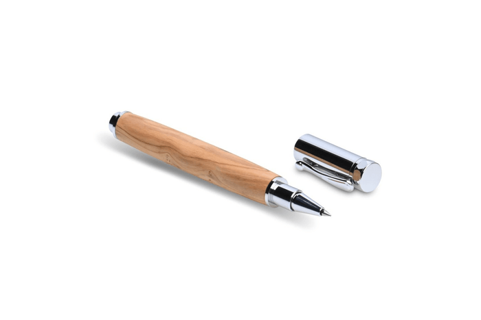 Roots & Jones Bethlehem Olivewood Magnetic Rollerball Pen Roots & Jones Pens Rivers and Glen Trading Co