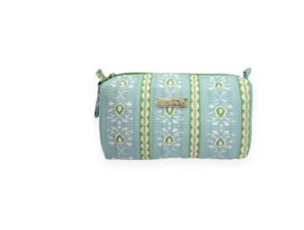 Rosemary Stripe Blue Small Cosmetic