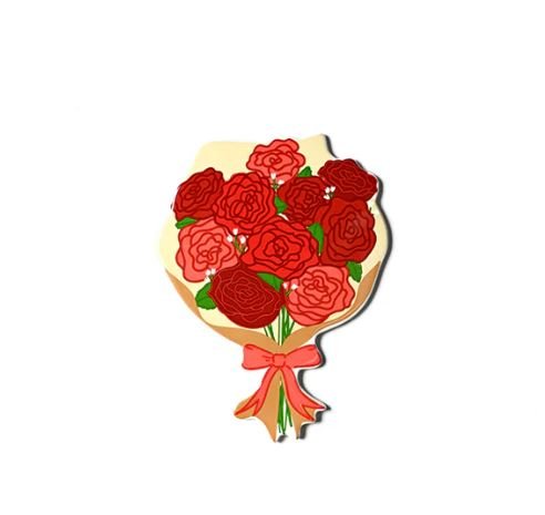 Roses Are Red Mini Bouquet Attachment Happy Everything
