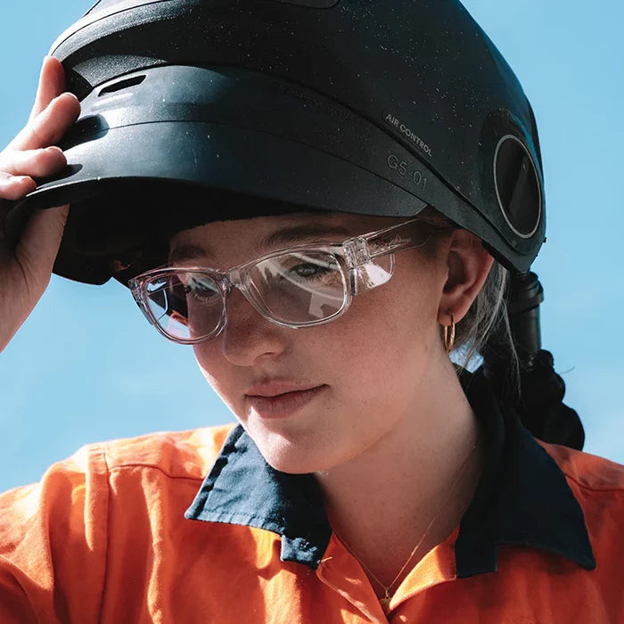 SafeStyle CCC100 Classic Clear Frame Safety Glasses