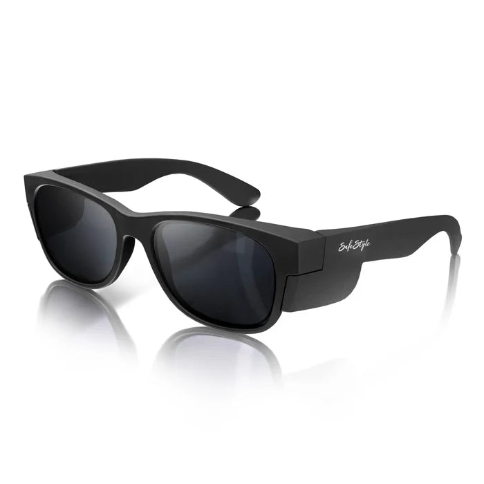 SafeStyle CMBP100 Classics Matte Black Frame/Polarised Uv400 Safety Glasses