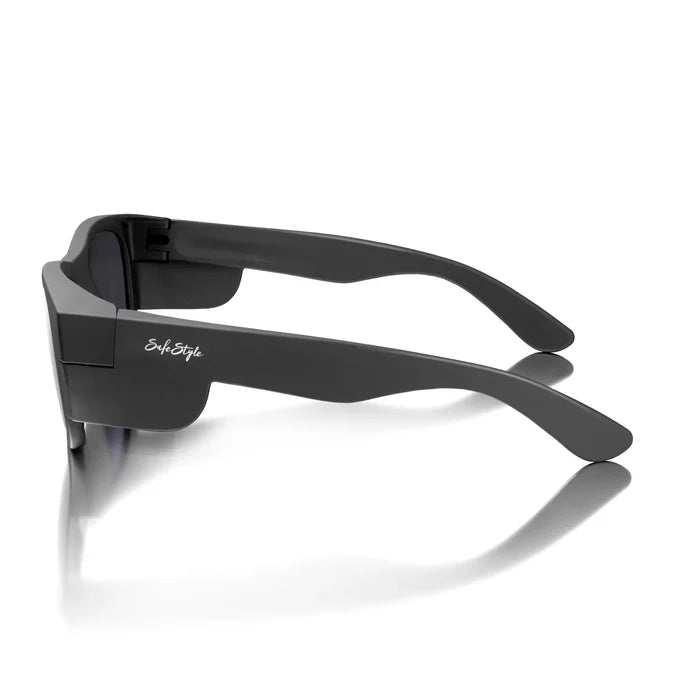 SafeStyle CMBP100 Classics Matte Black Frame/Polarised Uv400 Safety Glasses