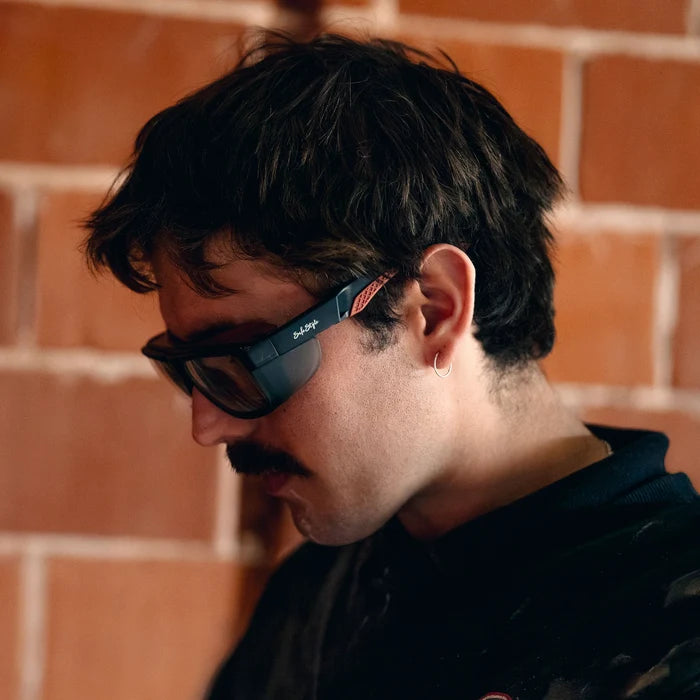 SafeStyle Converts Matte Graphite/Red Frame Clear Lens