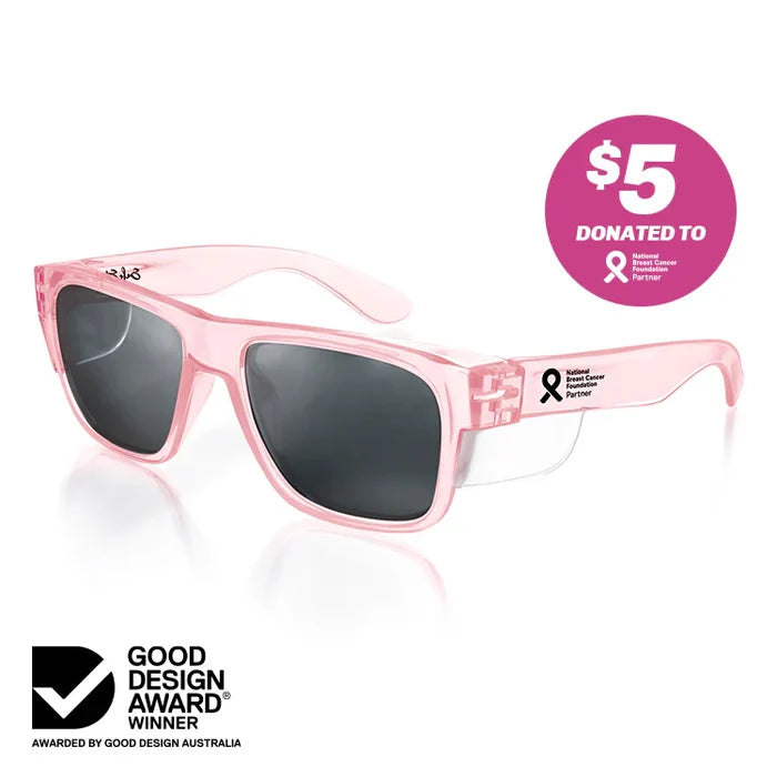 SafeStyle FPP100 Fusion Pink Frame Polarised Safety Glasses