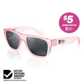 SafeStyle FPP100 Fusion Pink Frame Polarised Safety Glasses