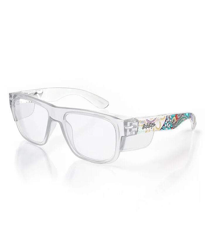 SafeStyle Fusions Clear Frame Clear Lens Art Series V2