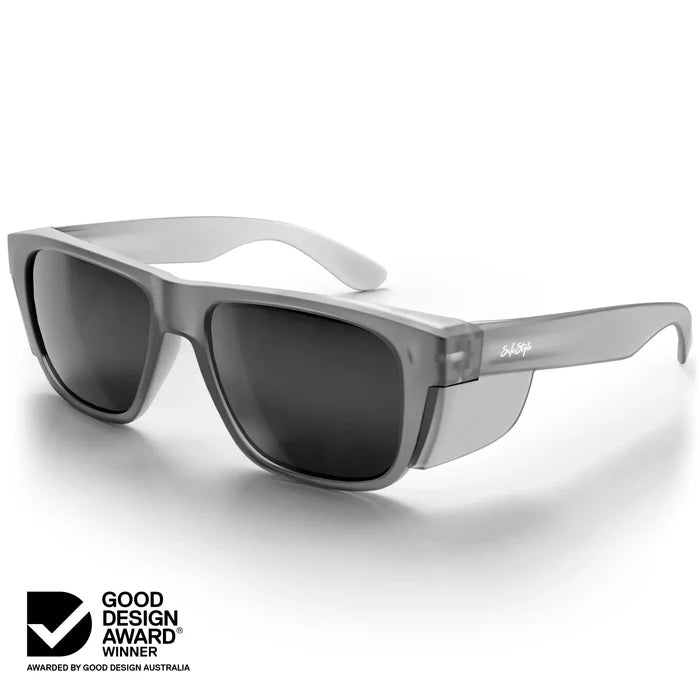 SafeStyle Fusions XL Matte Graphite Frame Grey Polarised Lens